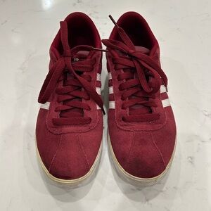 Adidas Women’s Deep Red Sneakers